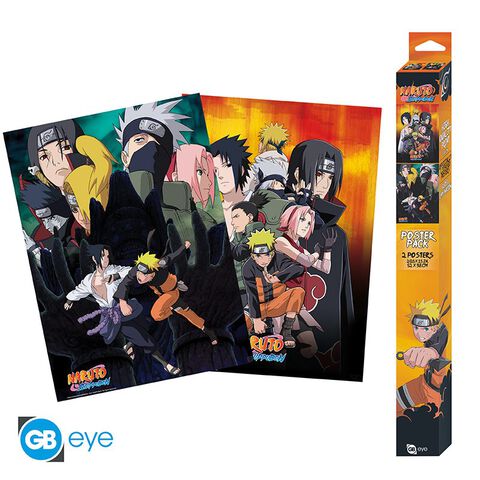 Poster - Naruto Shippuden - Set Chibi - Ninjas